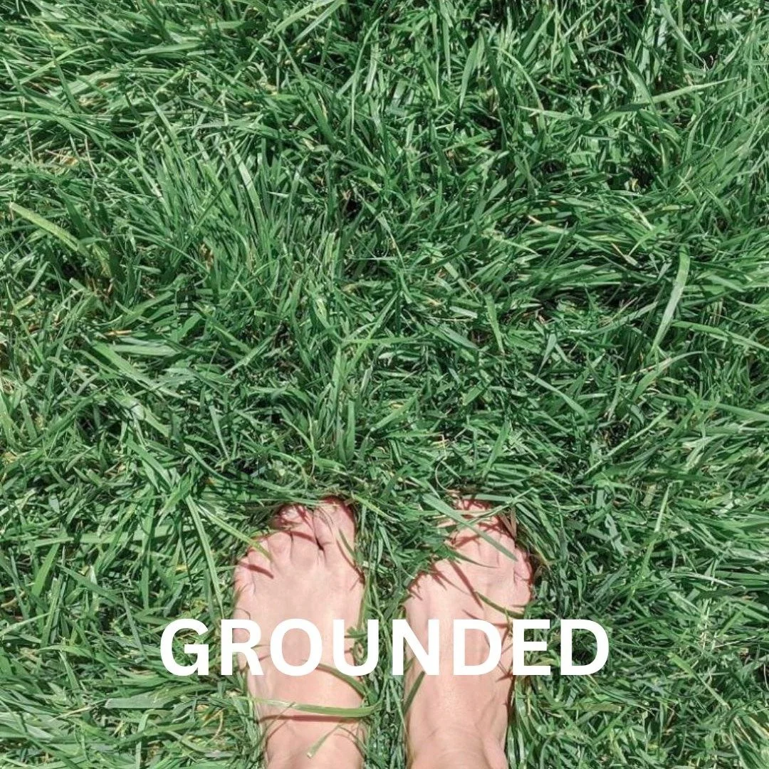 Grounding can take many forms. it can be finding yourself again in moments of panic or overwhelm, it could be practices in your daily life that keep you present or it could be finding an anchor to tether to when things feel like they are blowing you 