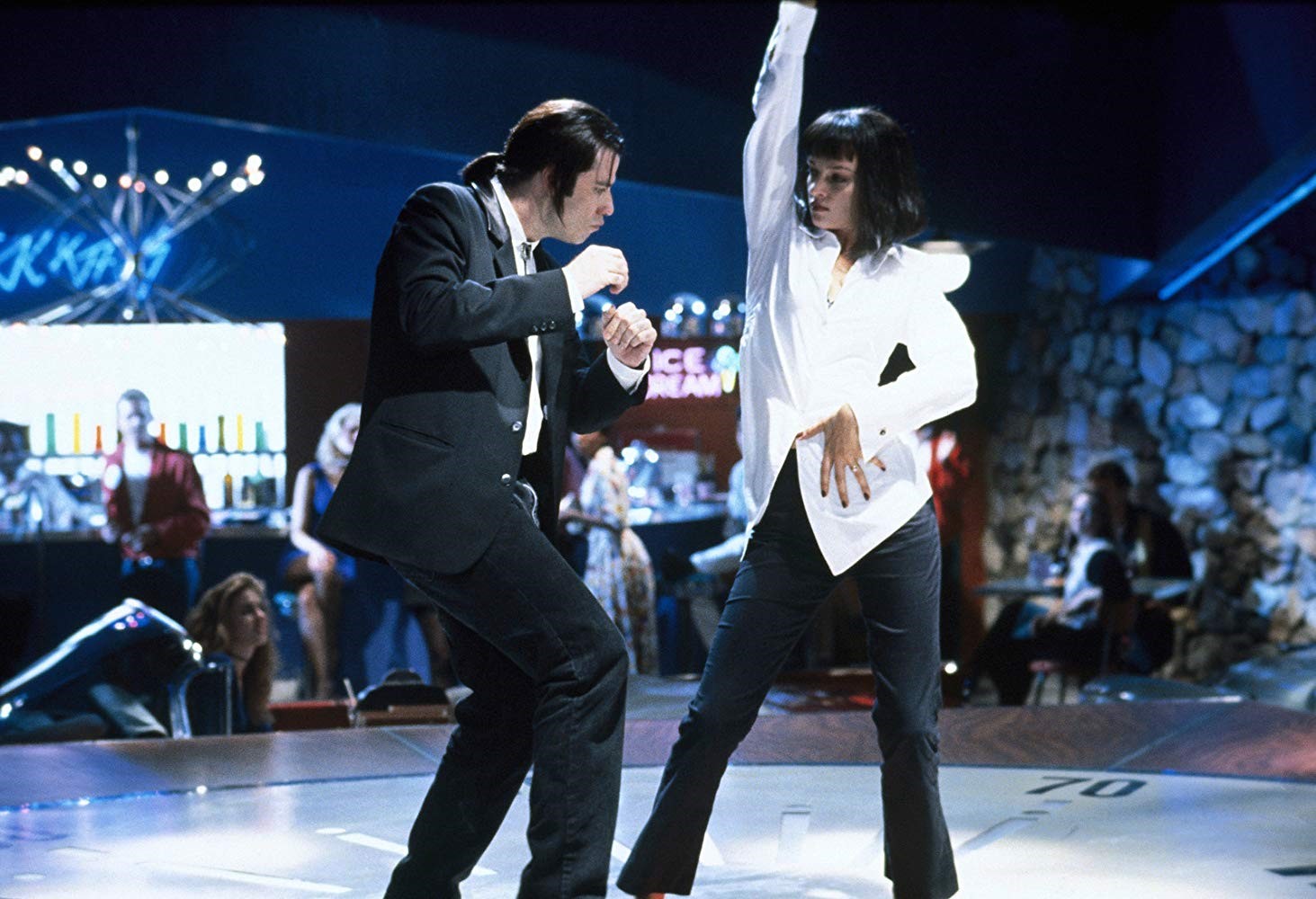 Uma Thurman and John Travolta in Pulp Fiction (1994). Photo source: https://www.imdb.com/title/tt0110912/mediaviewer/rm3763784704