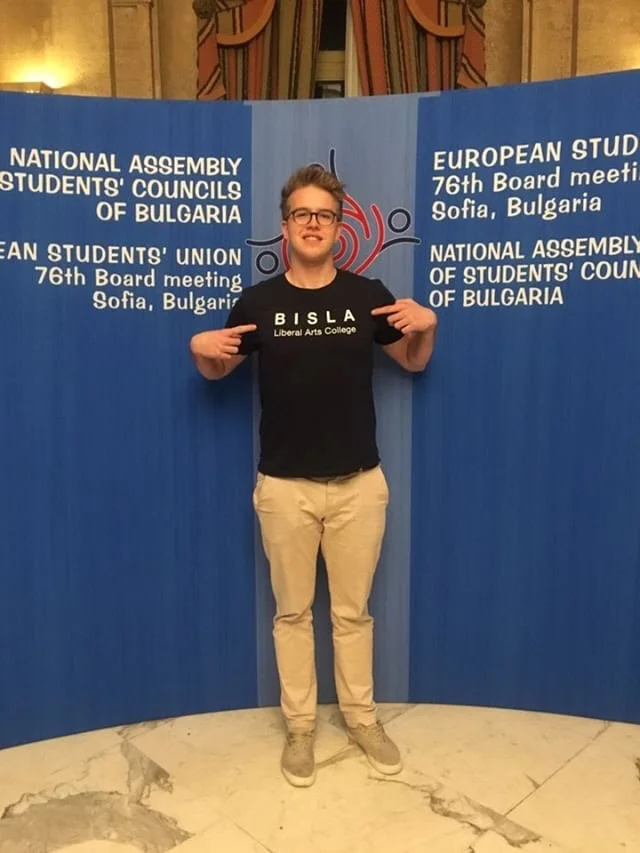 BISLA student Dániel Cséfalvay