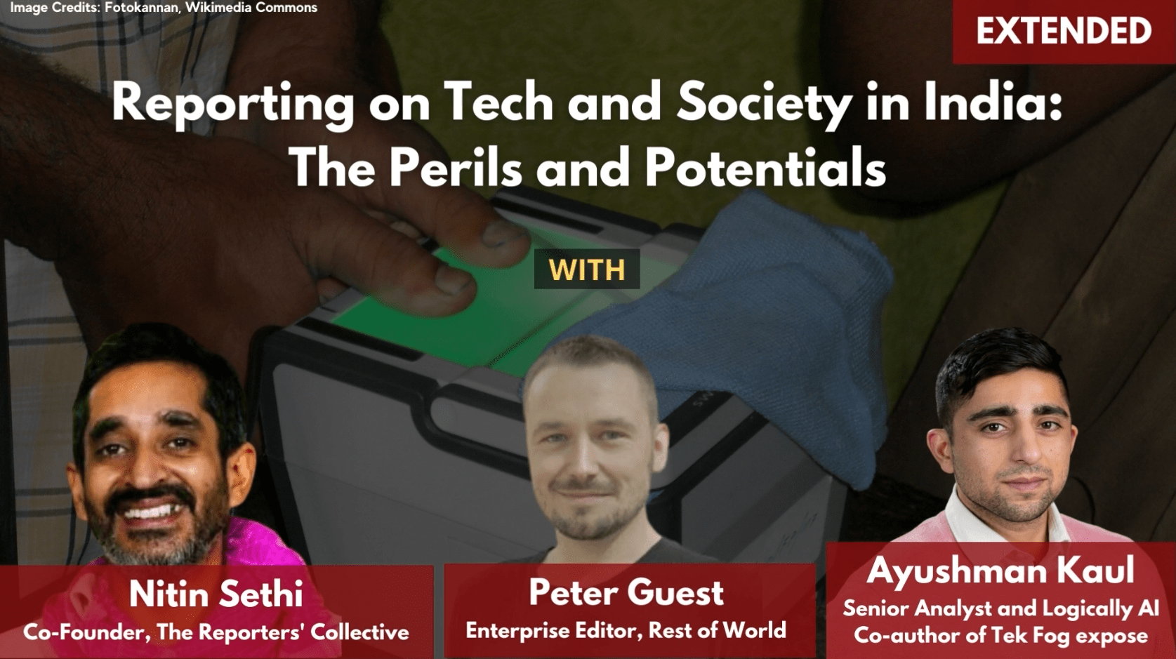 Ep 7 | Reporting on Tech and Society in India: The Perils and Potentials