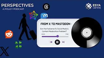 Ep 18 | From X to Mastodon: Can the Fediverse fix Social Media's Content Moderation Problem? 