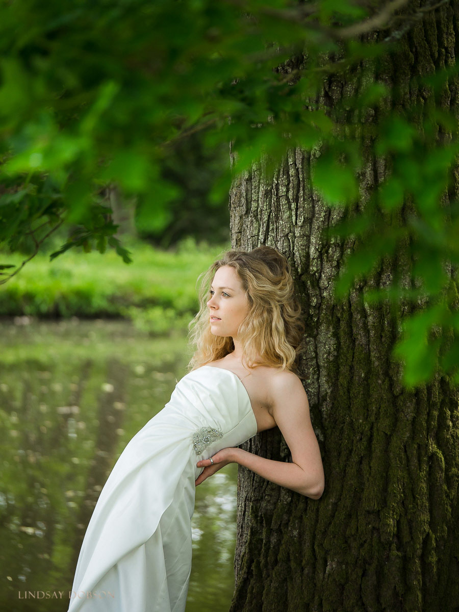 natural light bride portraits west sussex