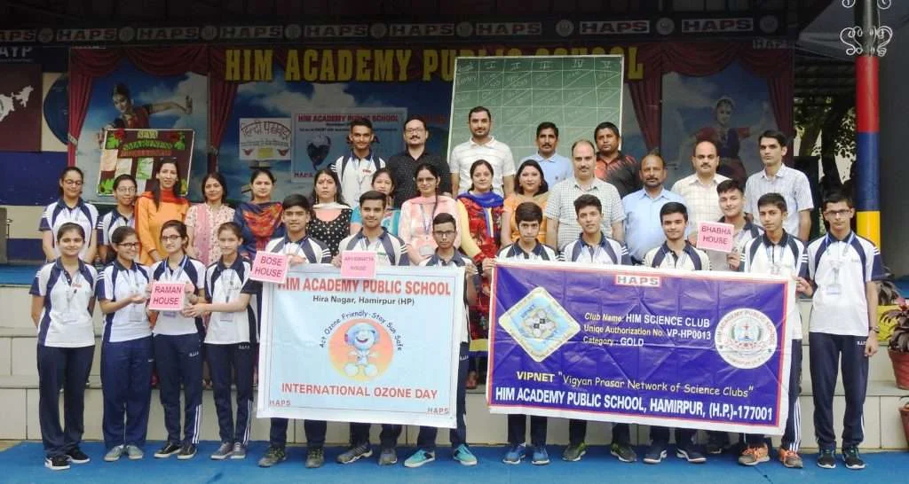 Student of HAPS Hiranagar celebrated Ozone day on 15 sep 2018.