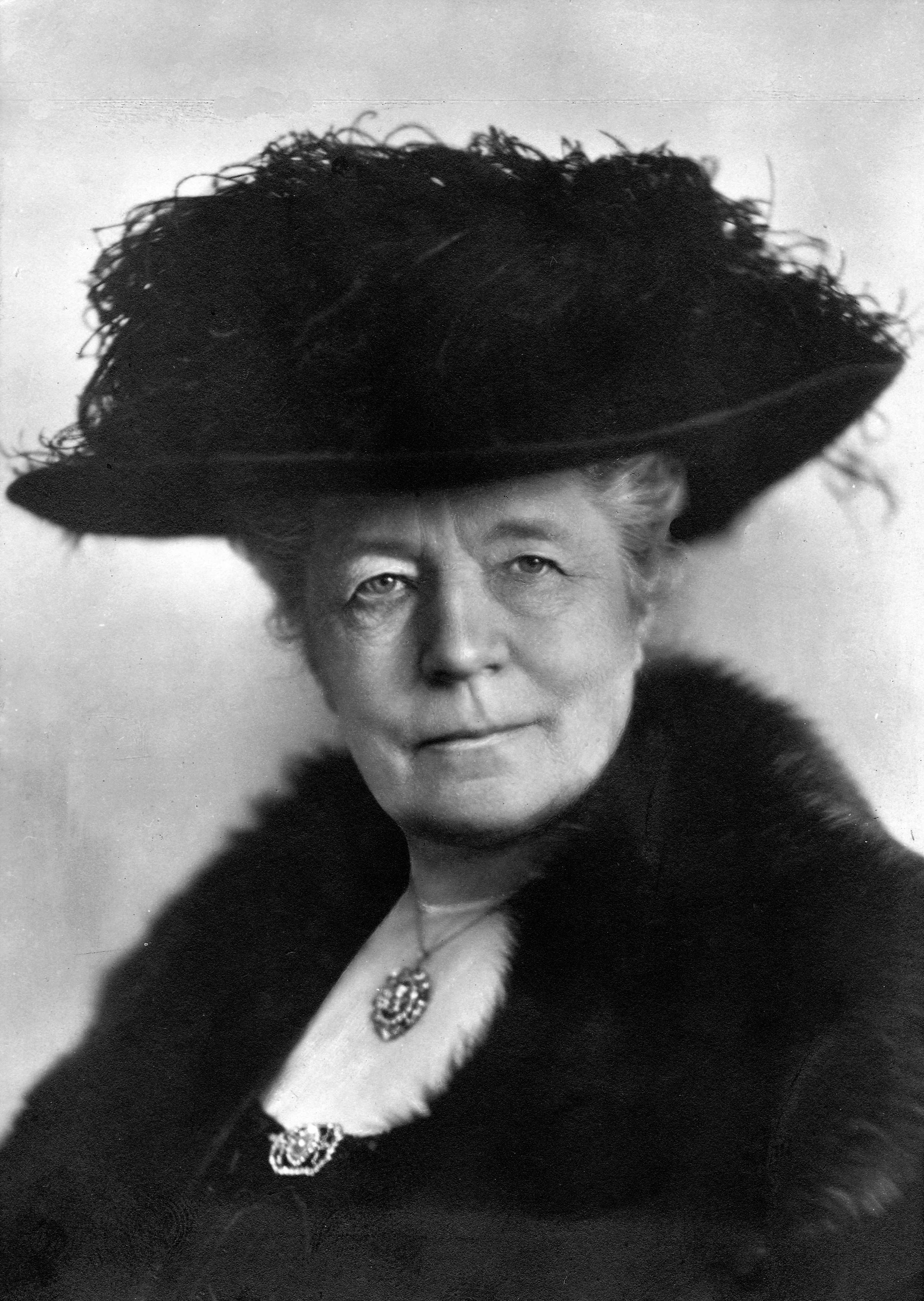 Författaren Selma Lagerlöf, Atelje Jaeger, Stockholm