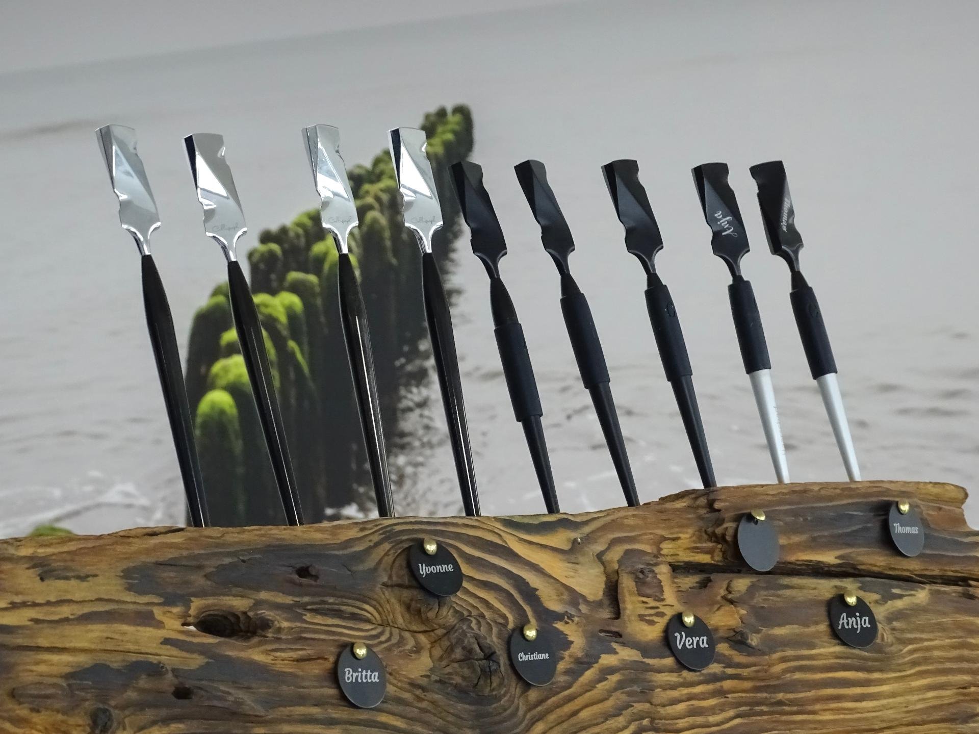  Damenhaarschnitt mit Calligraphy Cut im Salon Haarscharf Fehmarn 