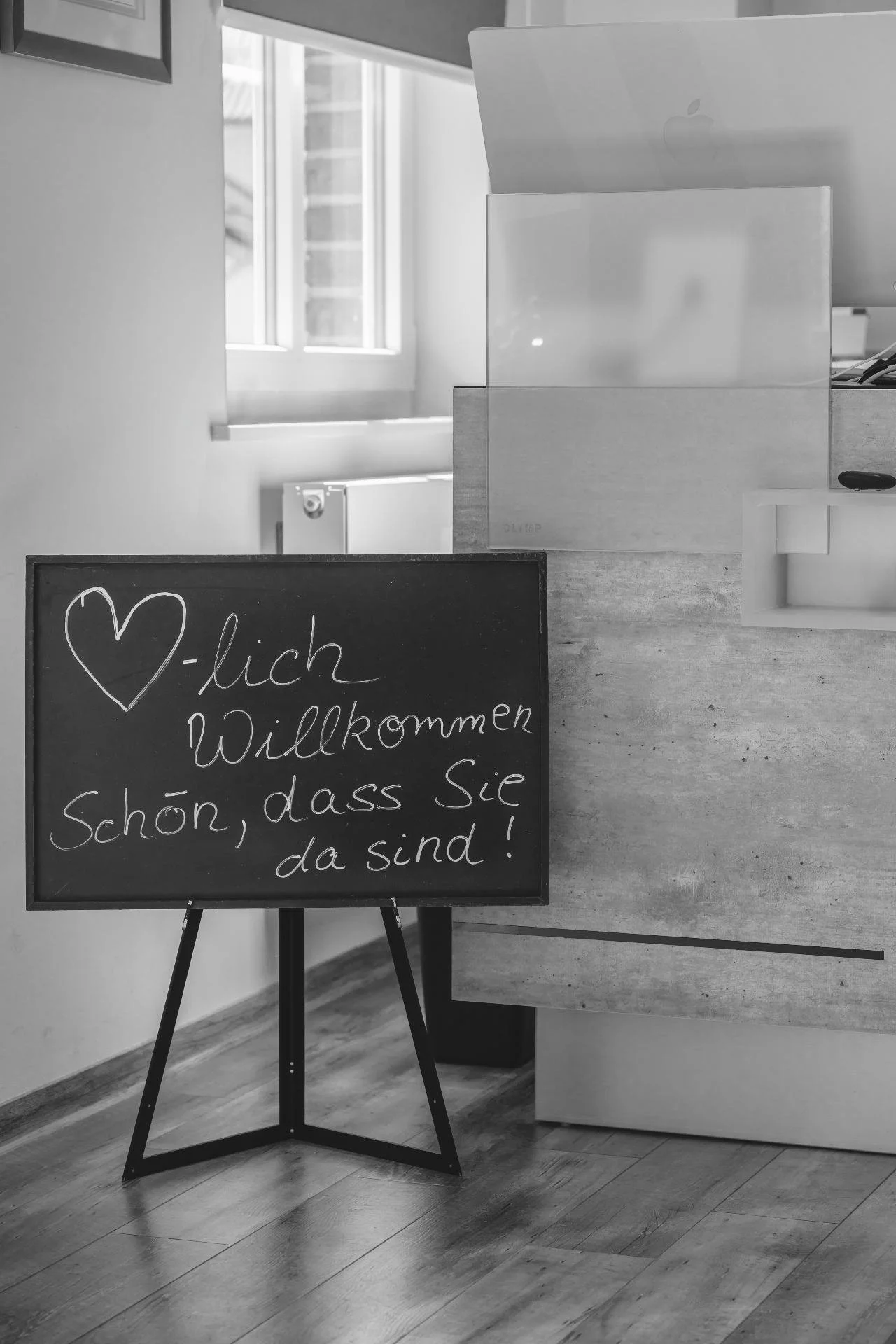 Rezeption Friseursalon Haarscharf auf Fehmarn