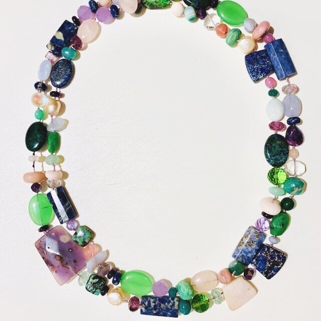 Blue & Green Necklace