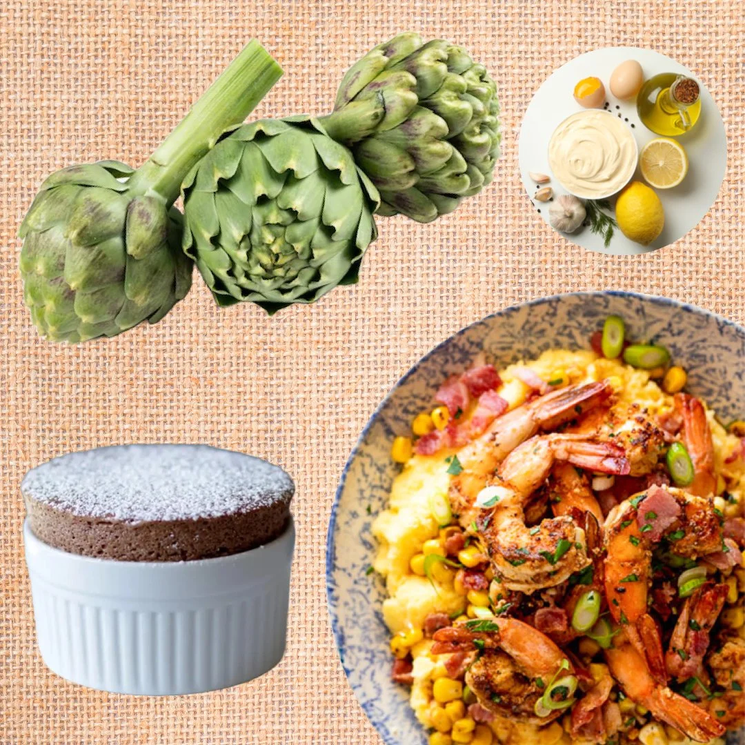 VEGETABLE & SEAFOOD FORWARD MENU