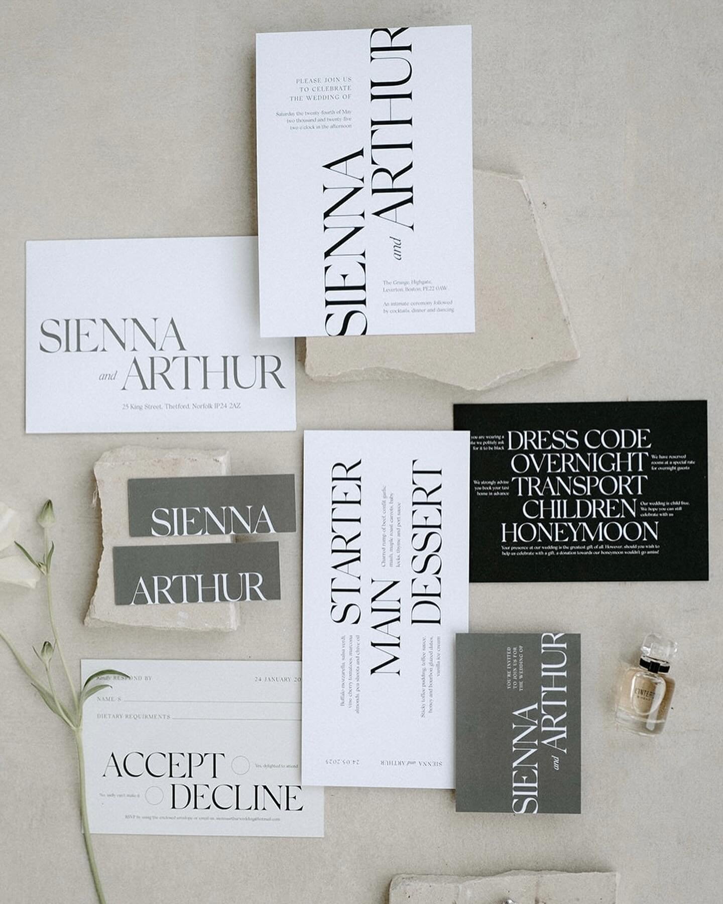 Featuring the all new orchid luxe collection stationery available to order now! 🤍🖤

Paper Stationery &amp; Signage: @theluxepaperco
Concept &amp; Photographer: @bethberesfordphotography
Venue: @thestoryofthegrange
Concept, Stylist, Prop Hire &amp; 
