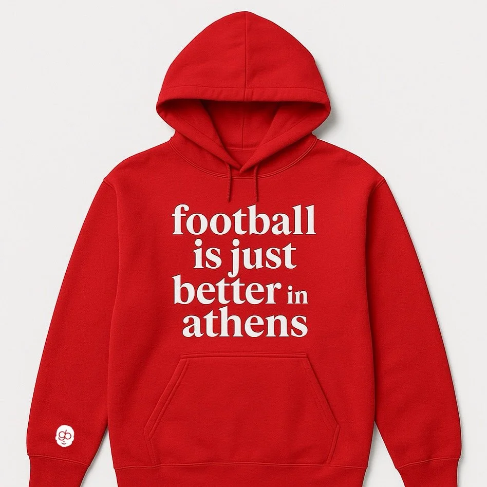 Football Is Just Better In Athens Hoodie