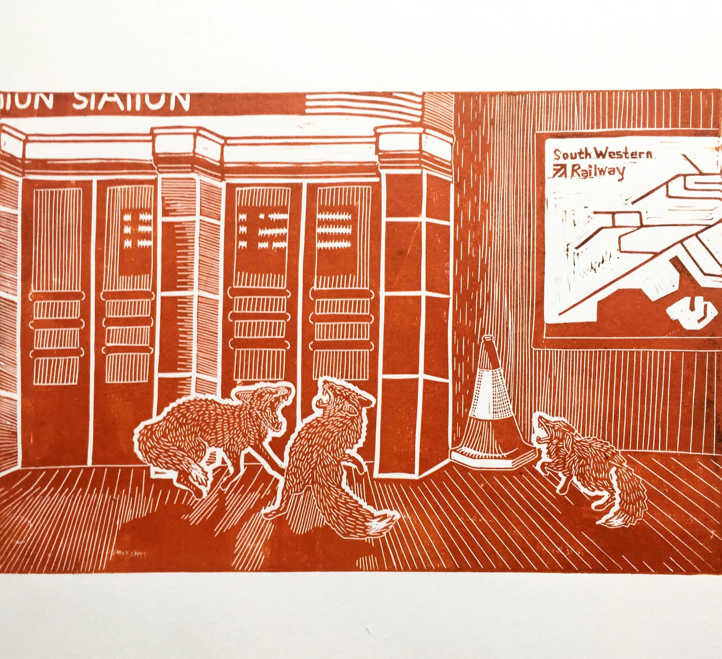 Surbiton Station at 2am