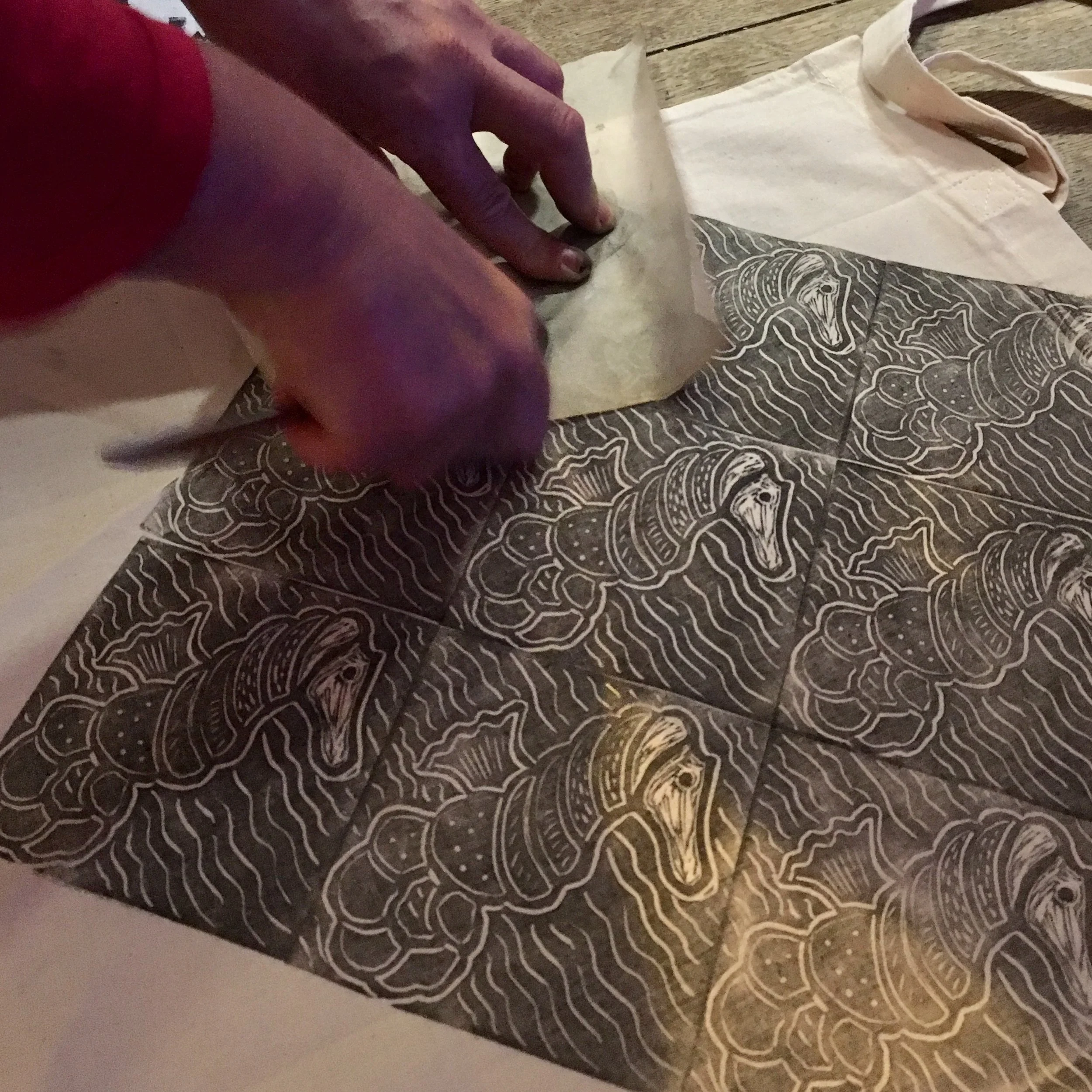 Gifted Ticket: Design, Carve &amp; Print!