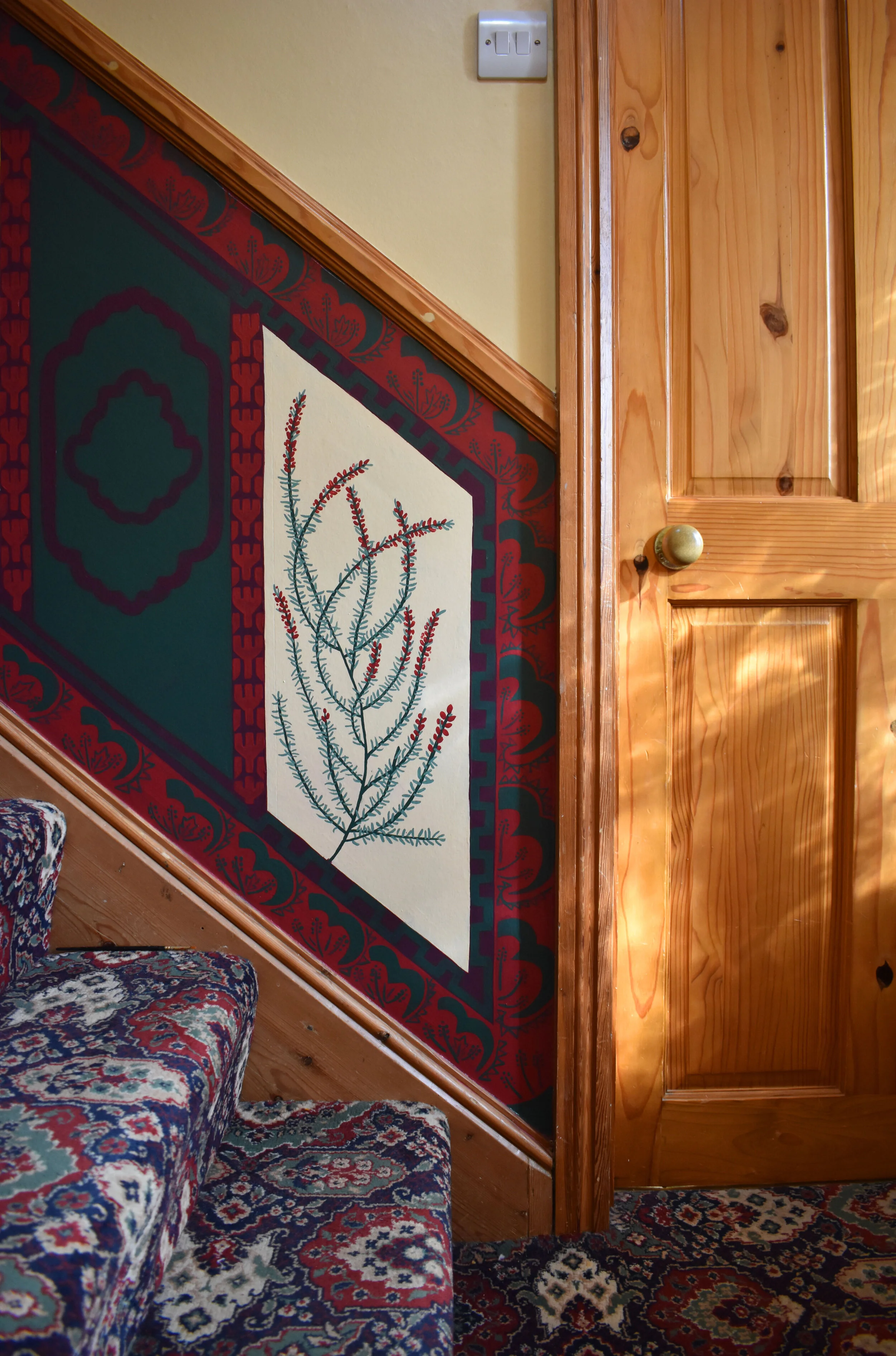 Handpainted Wallpaper Commission // Consultation