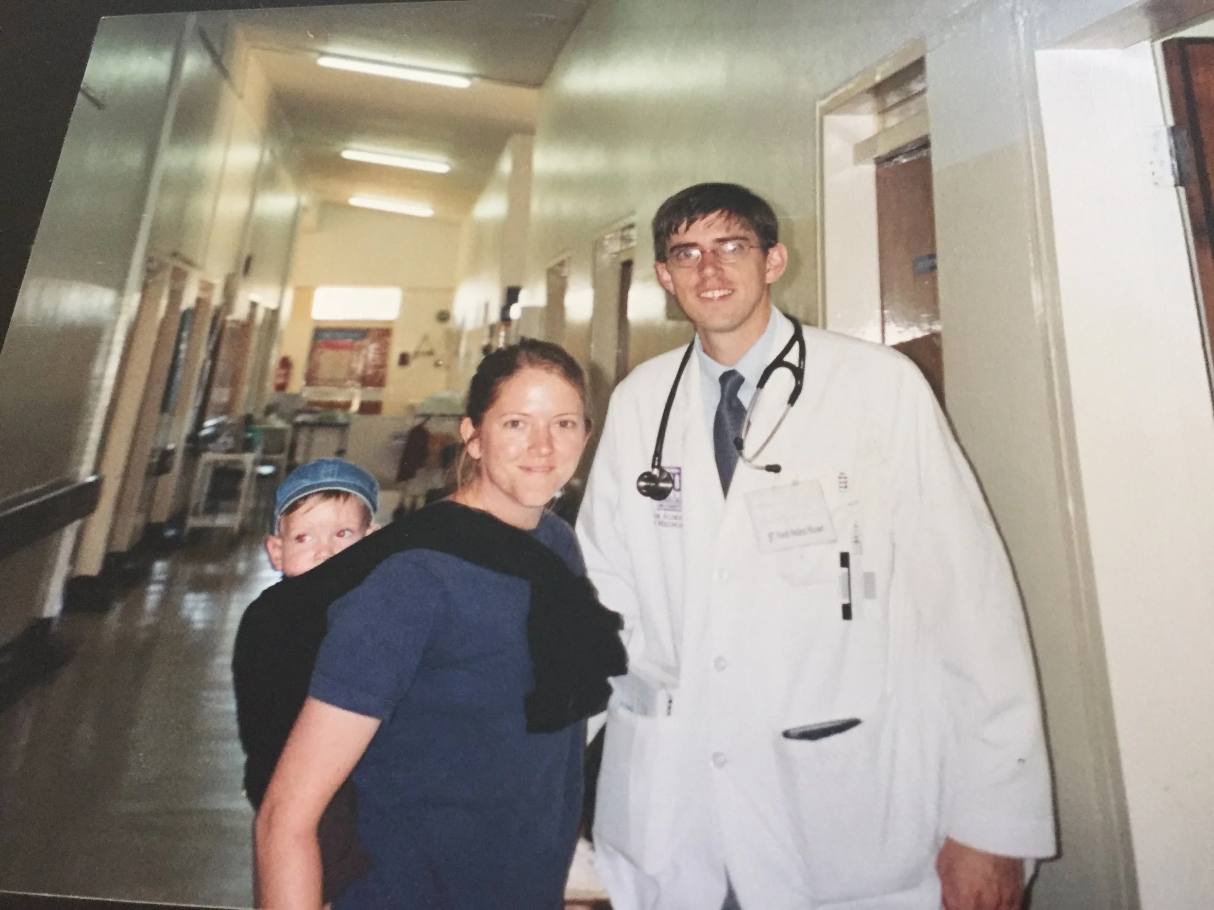 a young medical student and his family