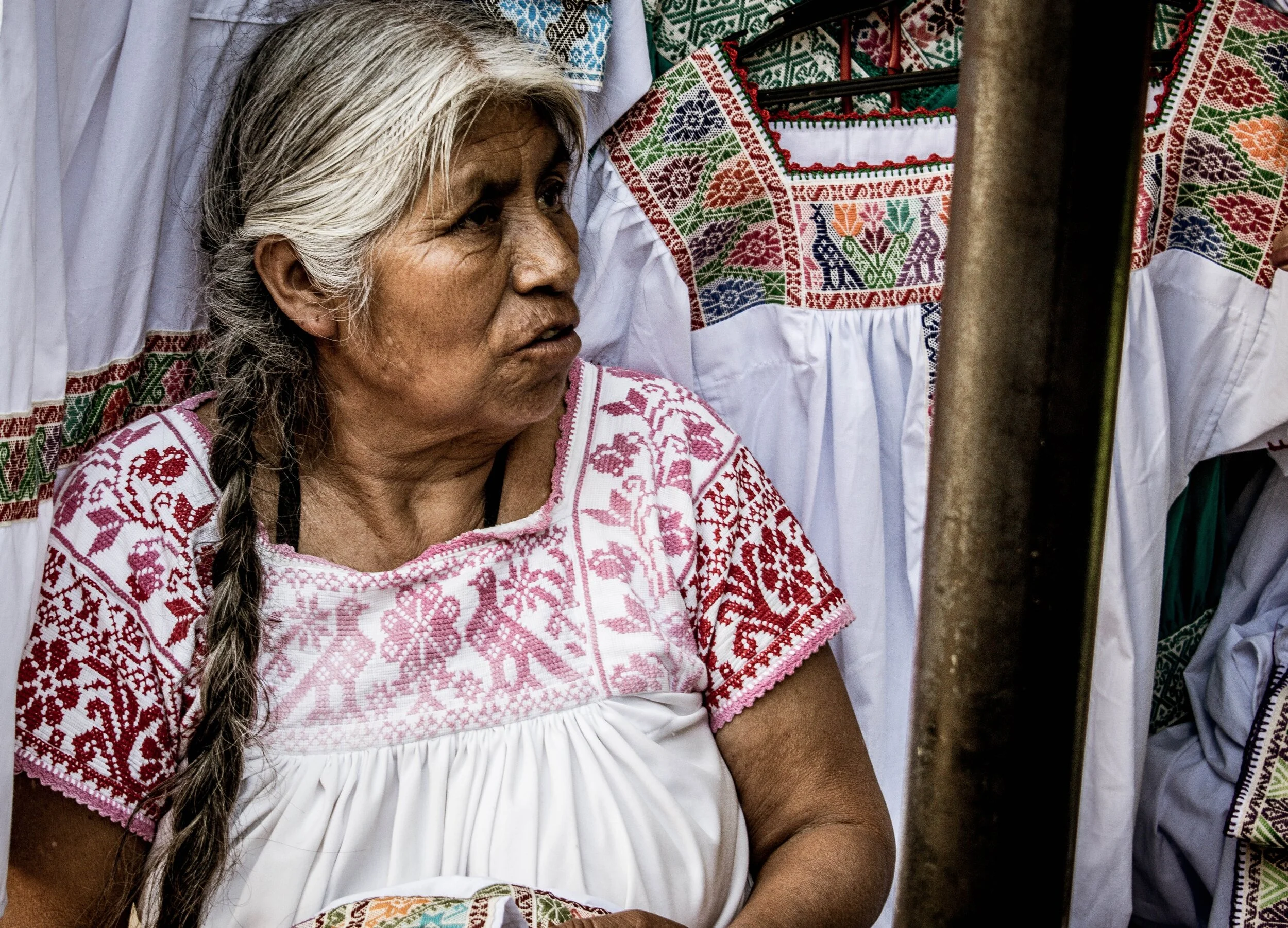 Alone on the other side of the border, practicing empathy