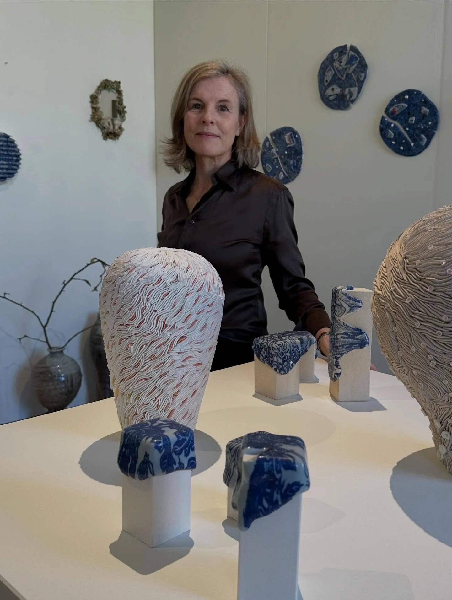 Press view has just started here at @collectartfair ❤️
I'm looking forward to seeing lots of friends and supporters over the next few days- do come and say hi!

I want to say a massive thank you to the wonderful artists, it's a great privilege to sho