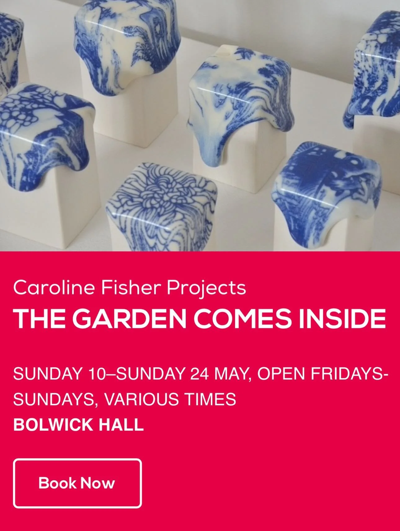 Opening this weekend... The Garden Comes Inside at Bolwick Hall, Marsham, Norfolk
Part of Norfolk and Norwich Festival
@nnfest