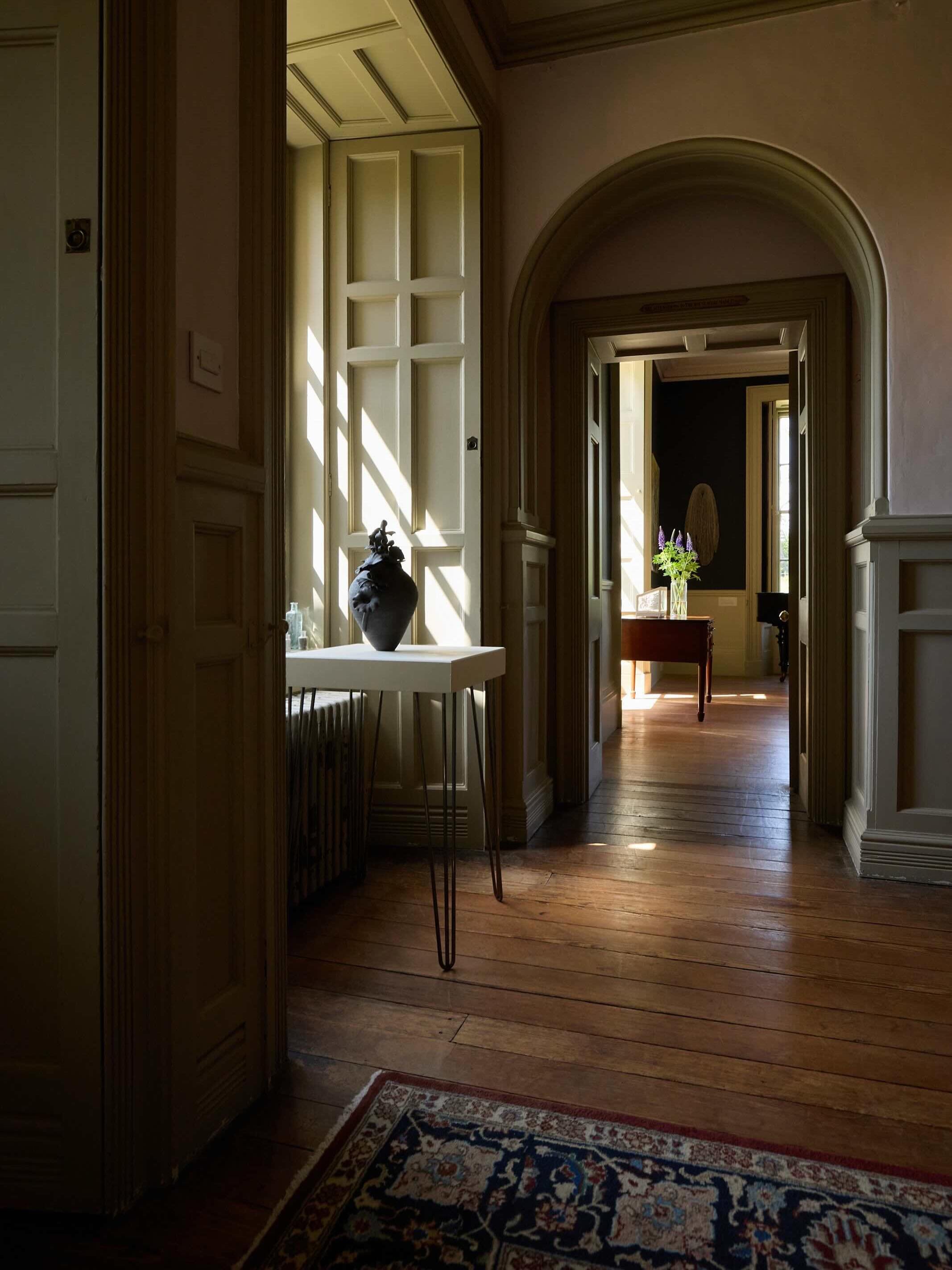 'The Garden Comes Inside' continues at Bolwick Hall this weekend- contemporary ceramics, painting, print and textiles in relation to the wild and cultivated garden.

"The show is gentle, meditative, beautiful and thought provoking, providing and