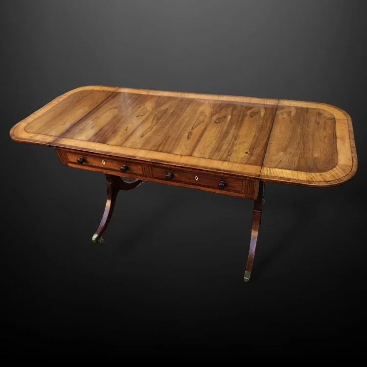 George III rosewood sofa table