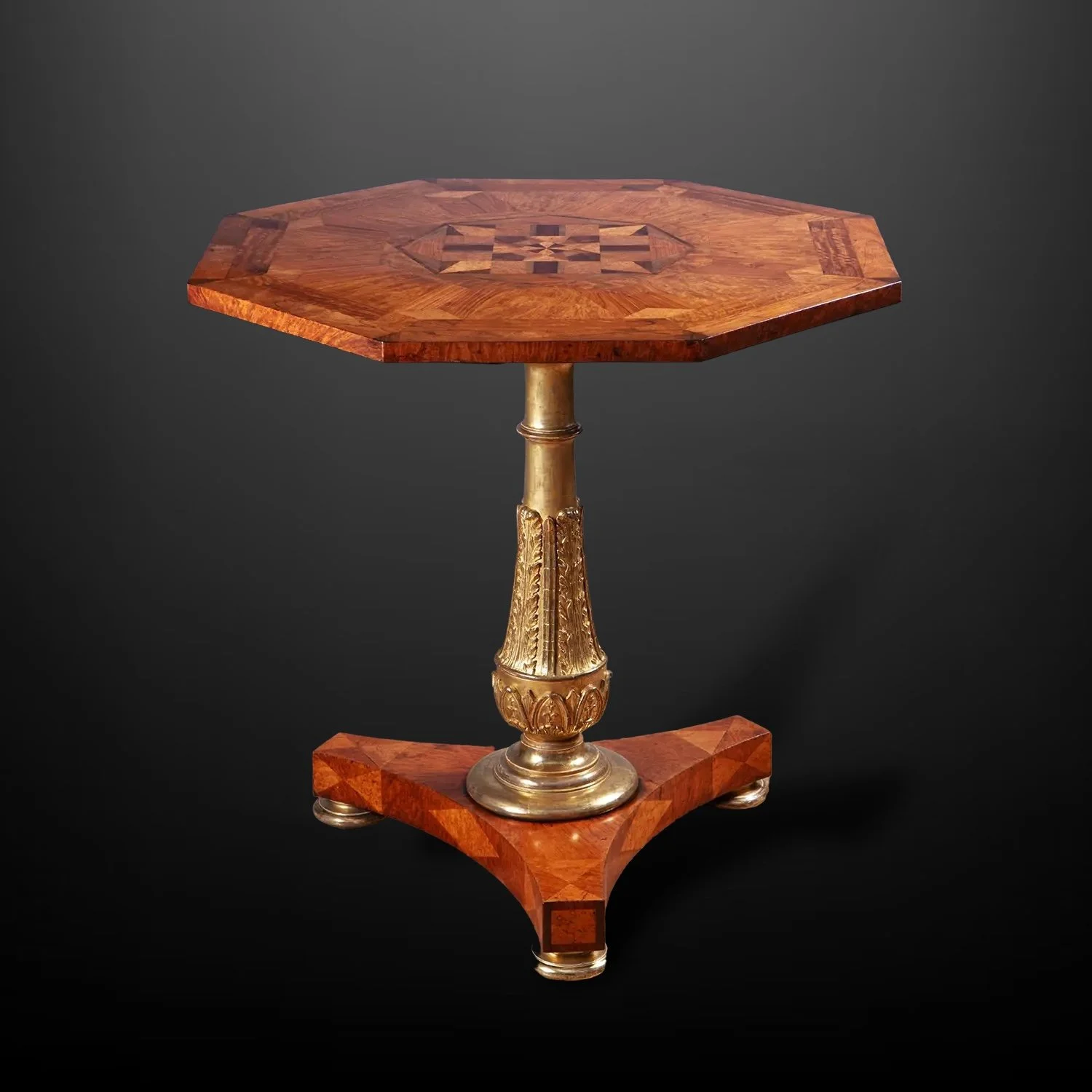 A splendid late Regency parquetry specimen top centre table S Jamar