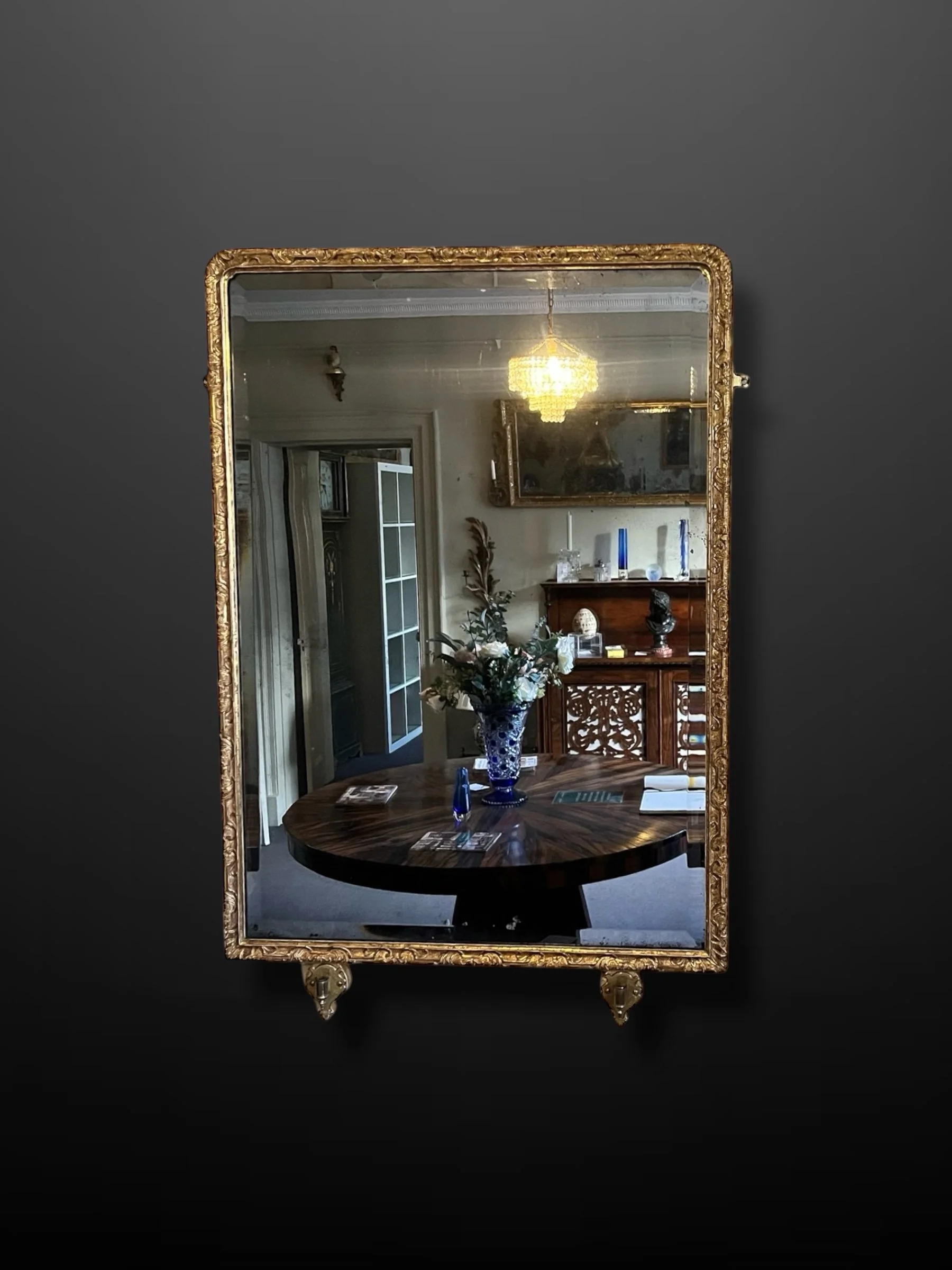 gilt gesso wall mirror.JPEG
