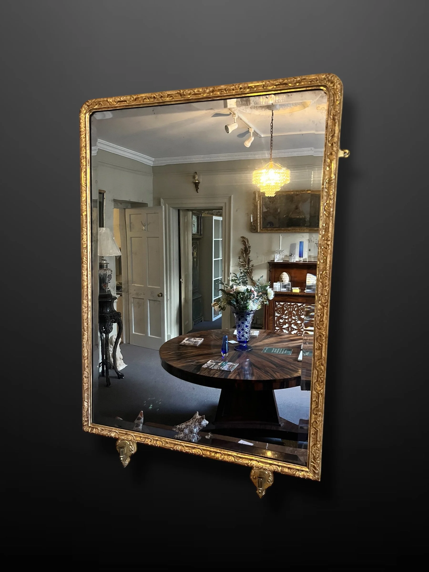 Gilt gesso mirror.JPEG