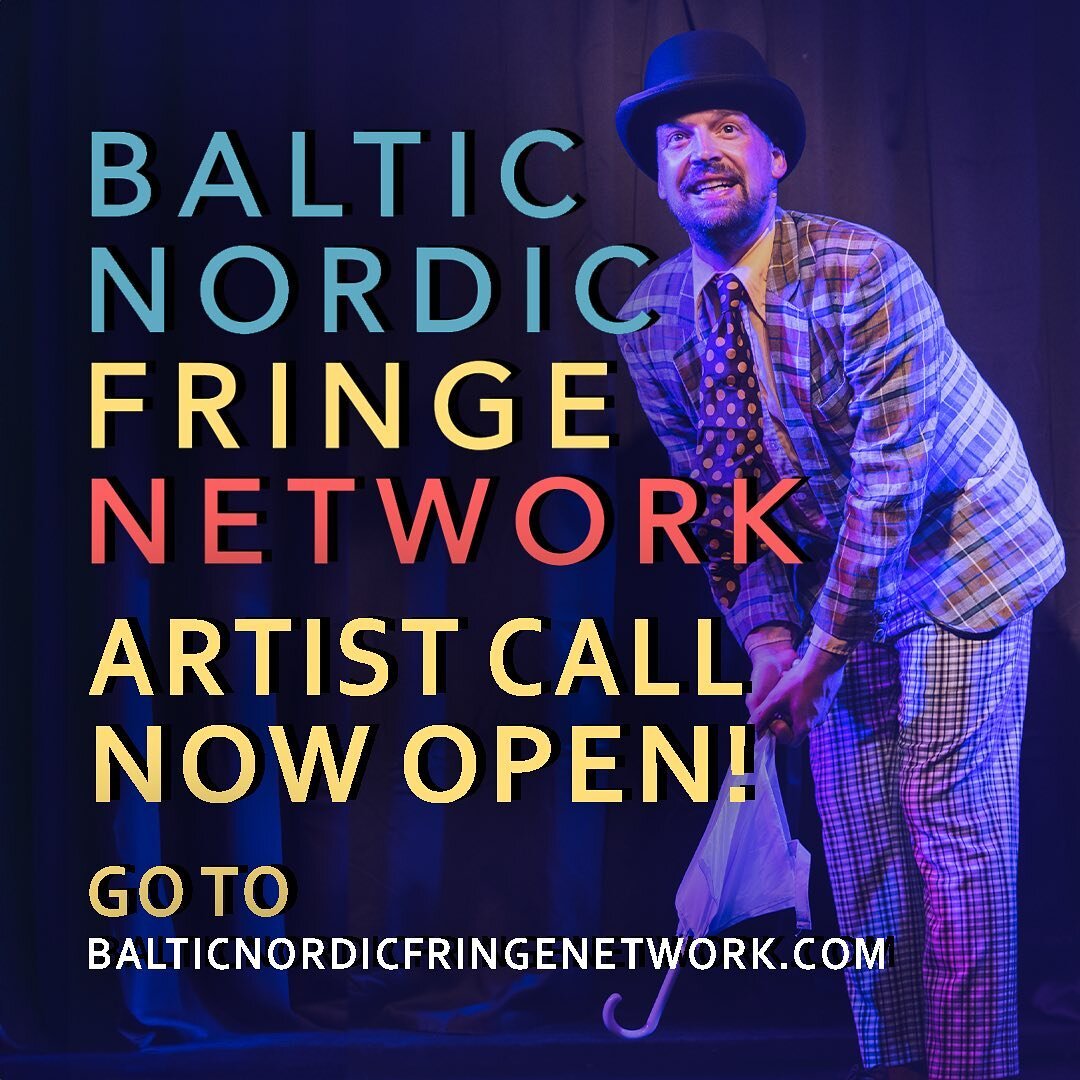 💥 BNFN APPLICATIONS NOW OPEN! 💥

The Baltic Nordic Fringe Network Artist Call for 2024 is now open for registration! One application to seven unique festivals across the Baltic-Nordic region 🇮🇸🇫🇮🇸🇪🇳🇴🇪🇪

This is the only way that you can a