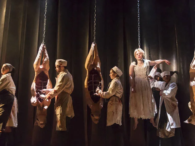 Tipping the Velvet: Adapted by Laura Wade For: Lyric Hammersmith & Edinburgh Lyceum Director: Lyndsey Turner Designer: Lizzie Clachan Lighting: Jon Clark Sound: Nick Manning Choreography: Alistair David Large props: Hayley Gibbs