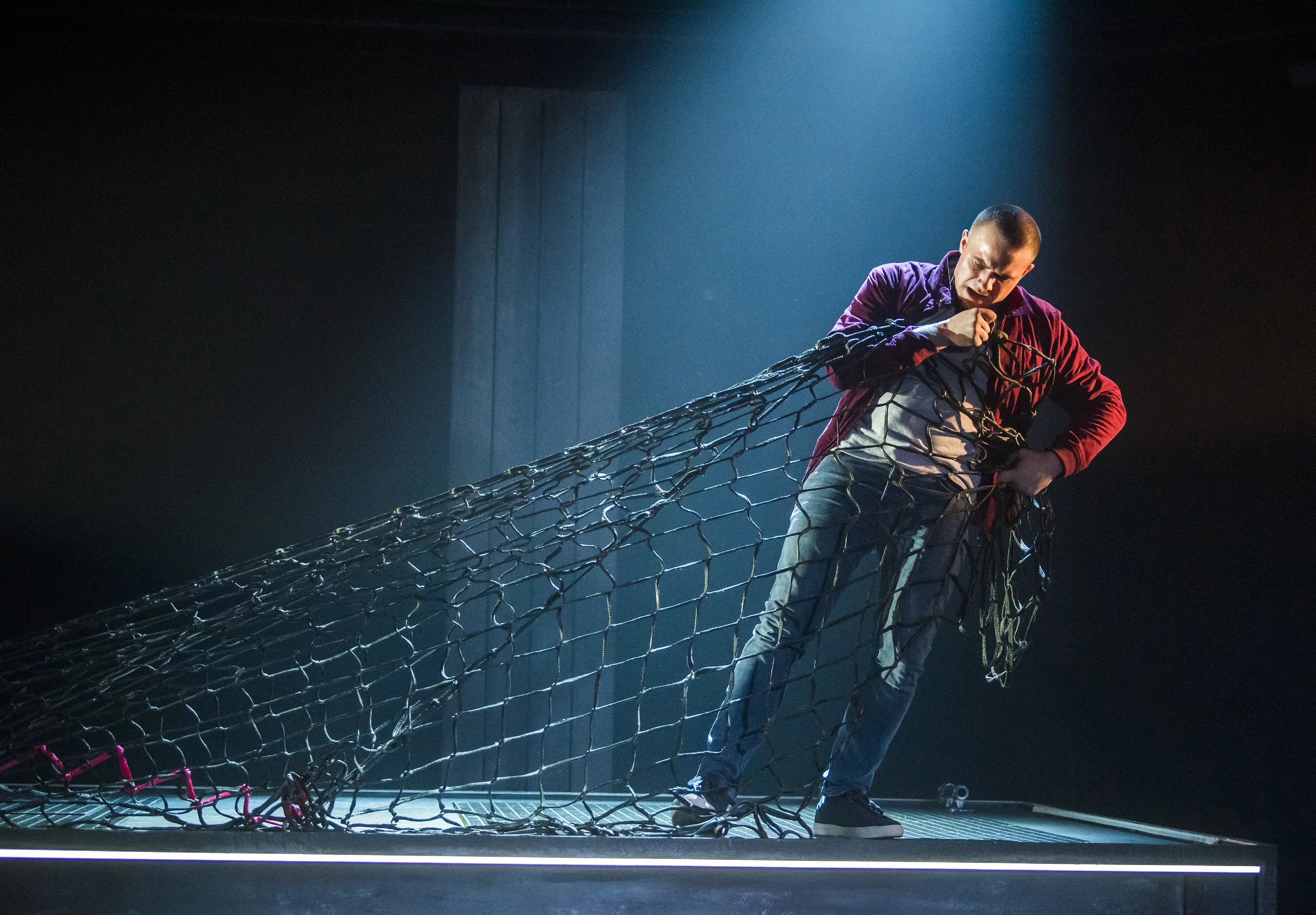 The Unreturning by Anna Jordan For: Frantic Assembly Director: Neil Bettles Designer: Andrzej Goulding Lighting: Zoe Spurr Sound: Pete Malkin Costume: Lily Arnold