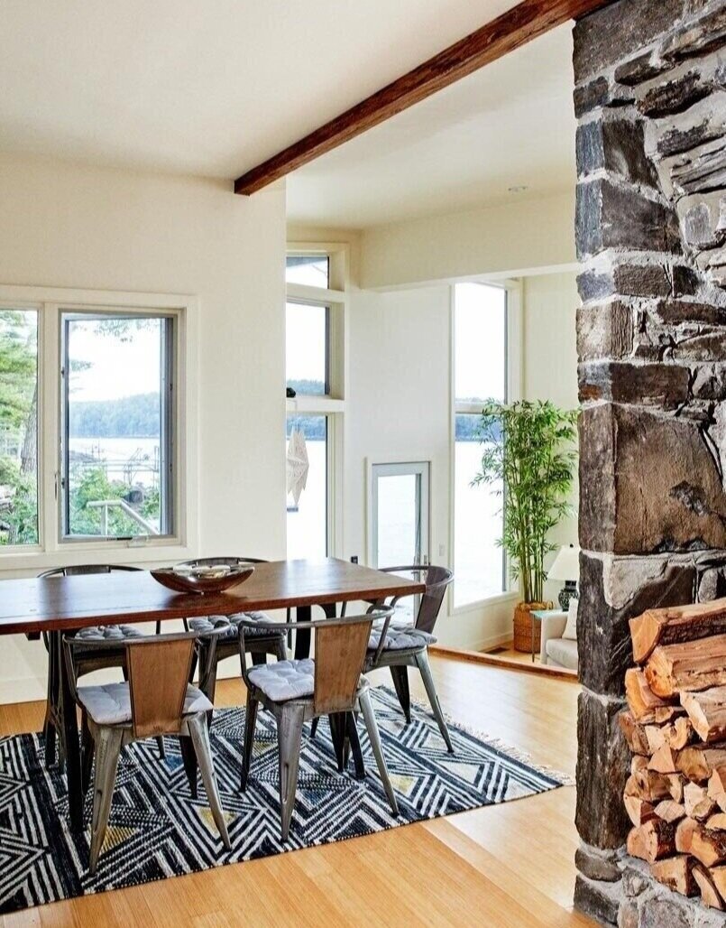 raising sunken living room floor on Post Decor Maine