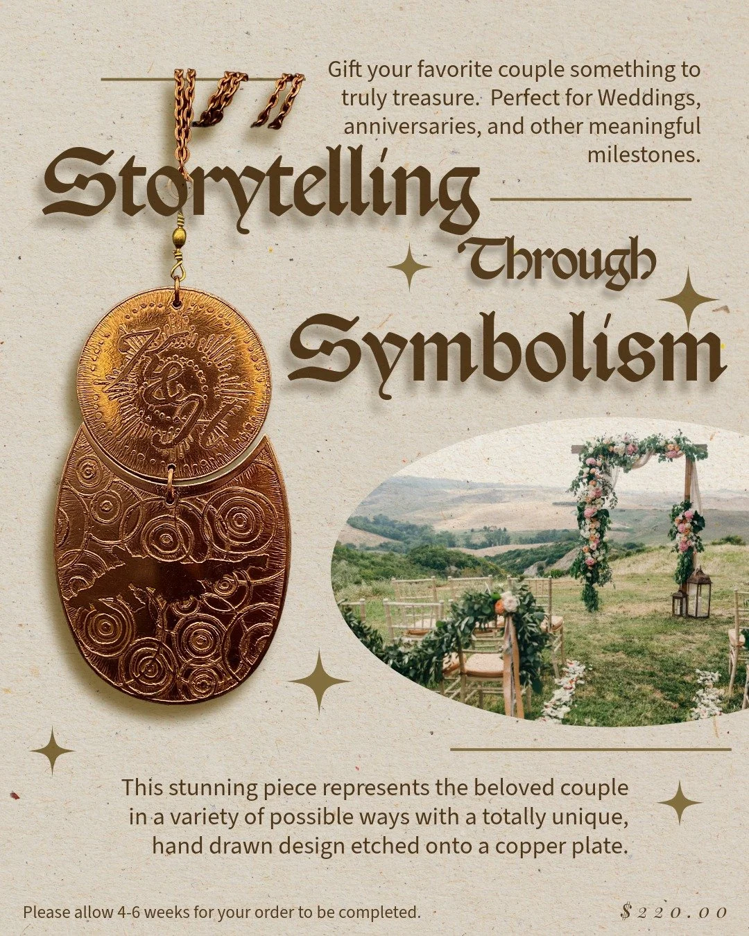 Feature— Etched Copper Talisman