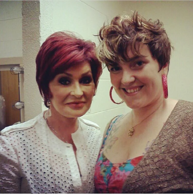 Sharon Osbourne with Kristine Dieter - Salon Norrell Aveda, Tampa