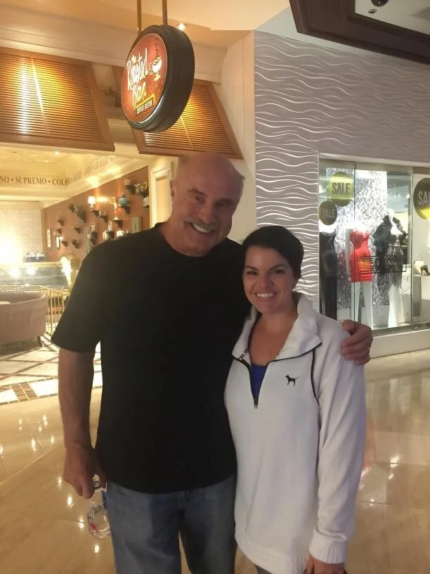 Dr. Phil with Rebekah Norrell - Salon Norrell Aveda, Tampa