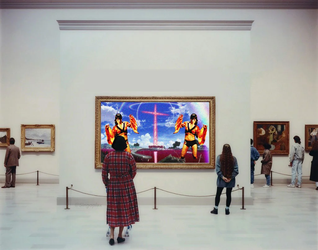 China Wine contemporary art, coming to a respectable art museum soon…