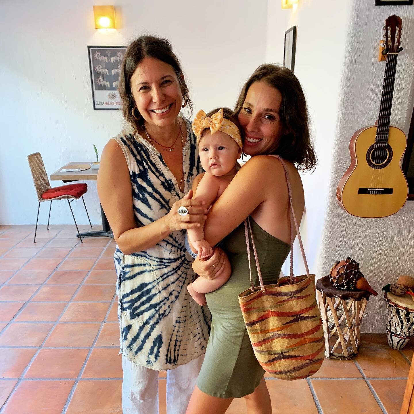 Our dear friends graced the bistro this morning with their beautiful daughter. #sanpancho #sanpanchonayarit #rivieranayarit