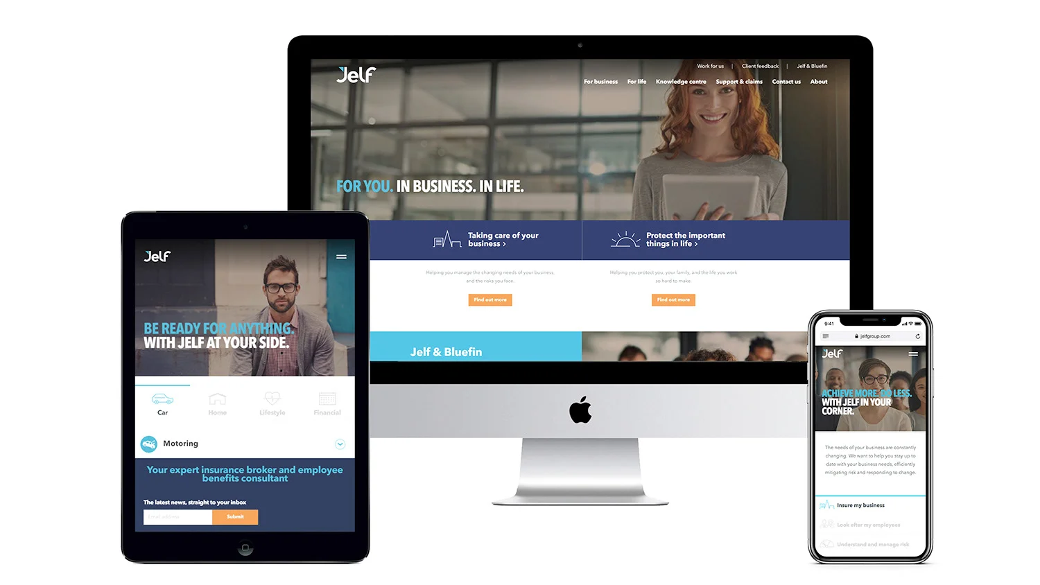 The new responsive site at launch, February 2018. This marked the end of phase 1 of the digital transformation programme.
