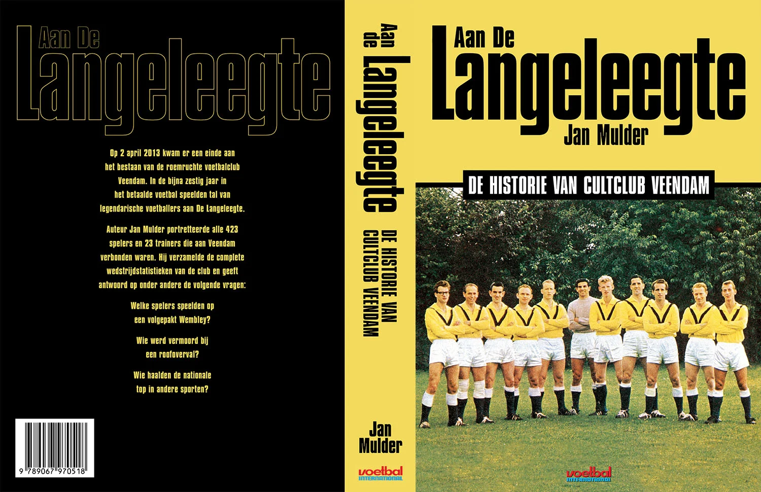 Cover ‘Aan De Langeleegte’