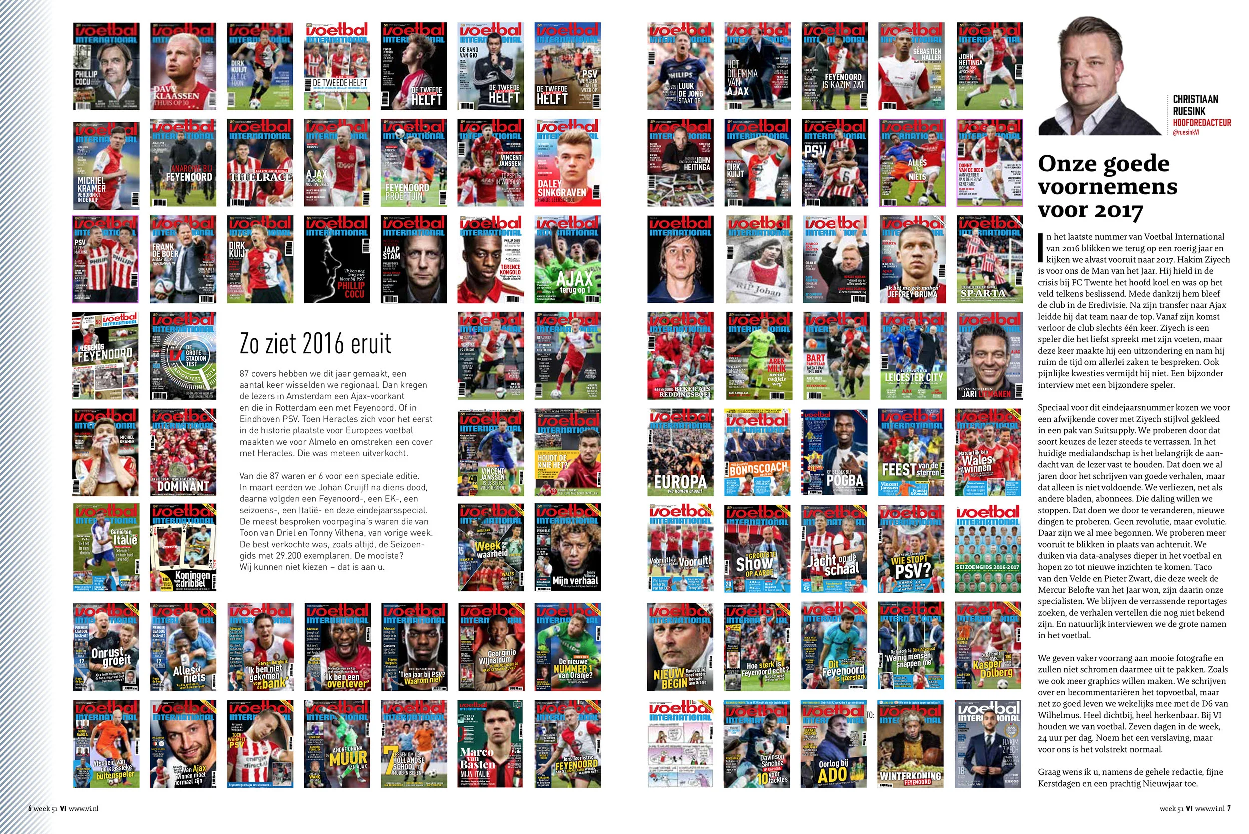 87 VI-covers in één jaar