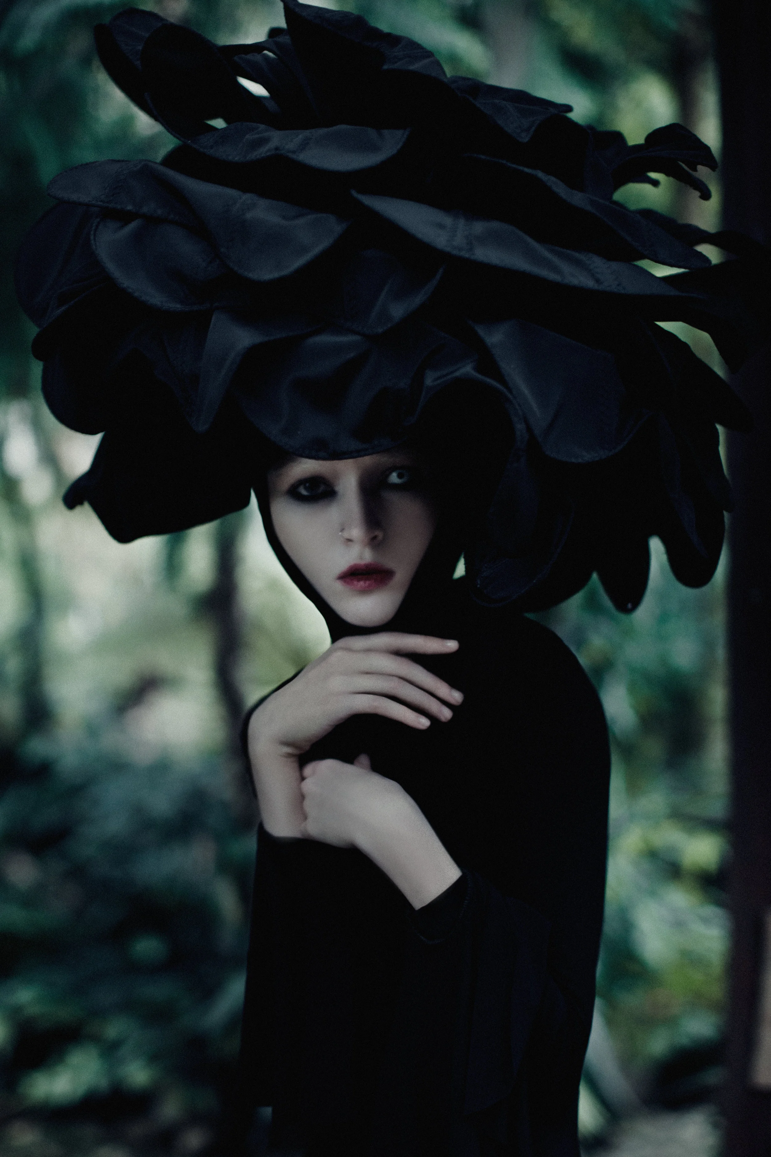 BLACK BLIND ROSE by Ekaterina Belinskaya