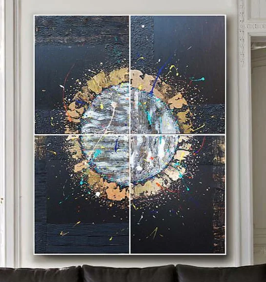 GOLDEN TOUCH Elix Art is an art duet of Daria Dubrovina and Liudmila Suhorucova