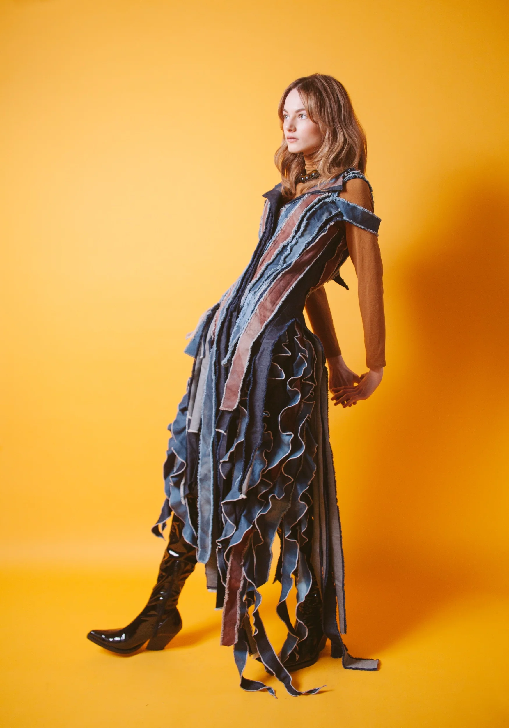Top Zara. Dress Jessica Chang. Shoes Zara
