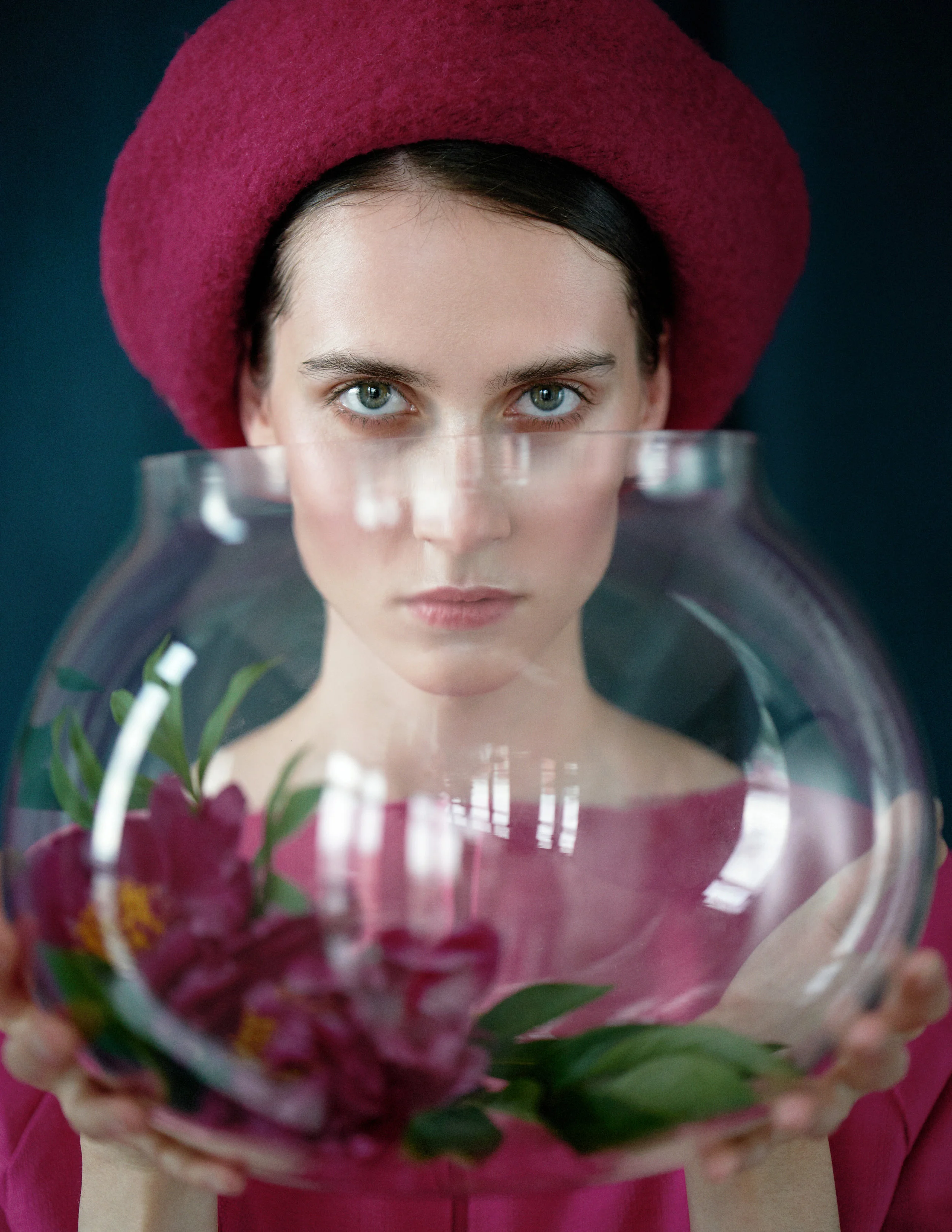 Jacket Kozel @kozel.elena.designer. Beret Kozel @kozel.elena.designer