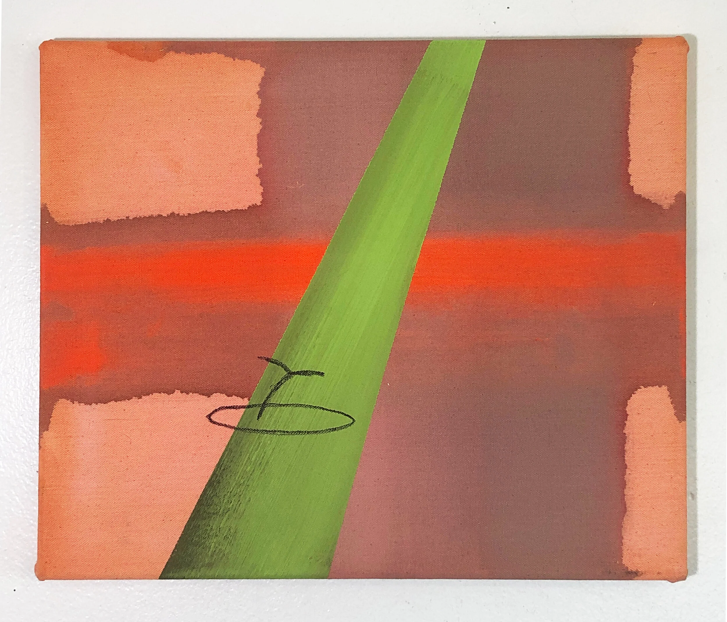 Sprouts 1Evan Barclay, Acrylic on Canvas, 14x17