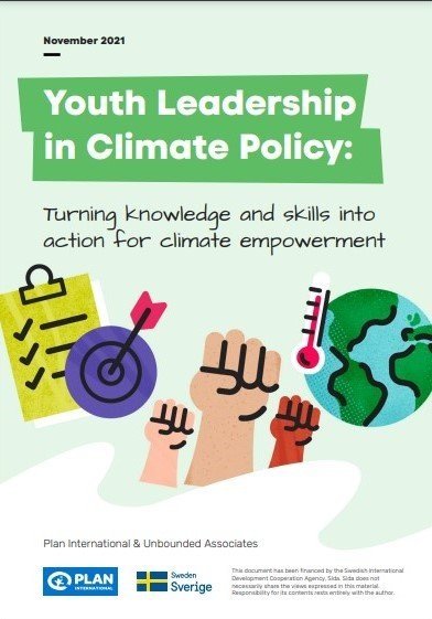Youth Leadership in Climate Policy, Workbook and Facilitator's Guide