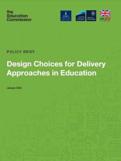 Design Choices for Delivery Approaches in Education