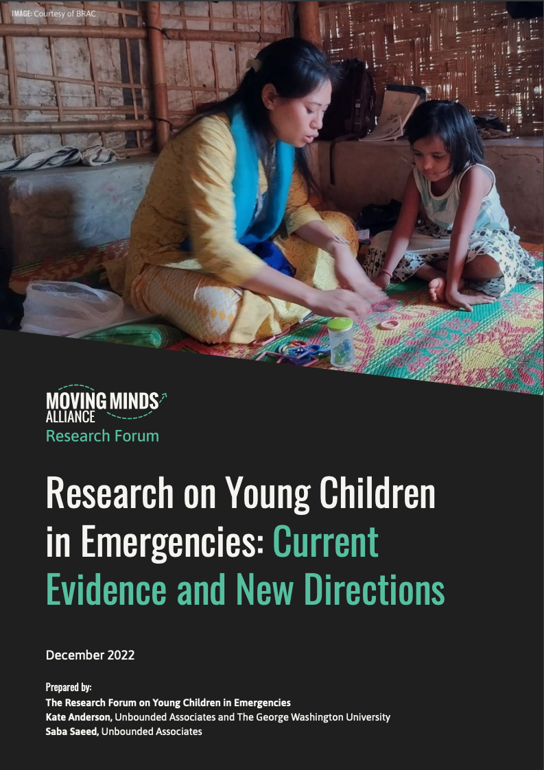 Research on Young Children in Emergencies: Current Evidence and New Directions