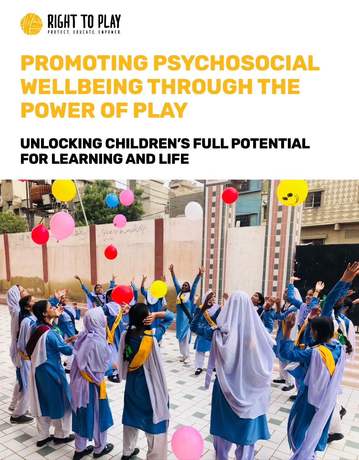 Promoting Psychosocial Wellbeing through the Power of Play