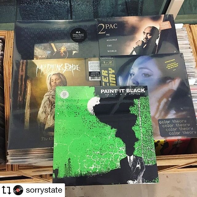 @sorrystate // Going out for #newreleasefriday!
#paintitblack #mydyingbride #2pac
📀
#DTRindependentshops 
#DTR #shopdtr 
#downtownraleigh
#nclove #raleighnc #nc
#exploringthetriangle
#raleighwood #raleigh
#shopsmallDTR #visitraleigh
#northcarolina
#