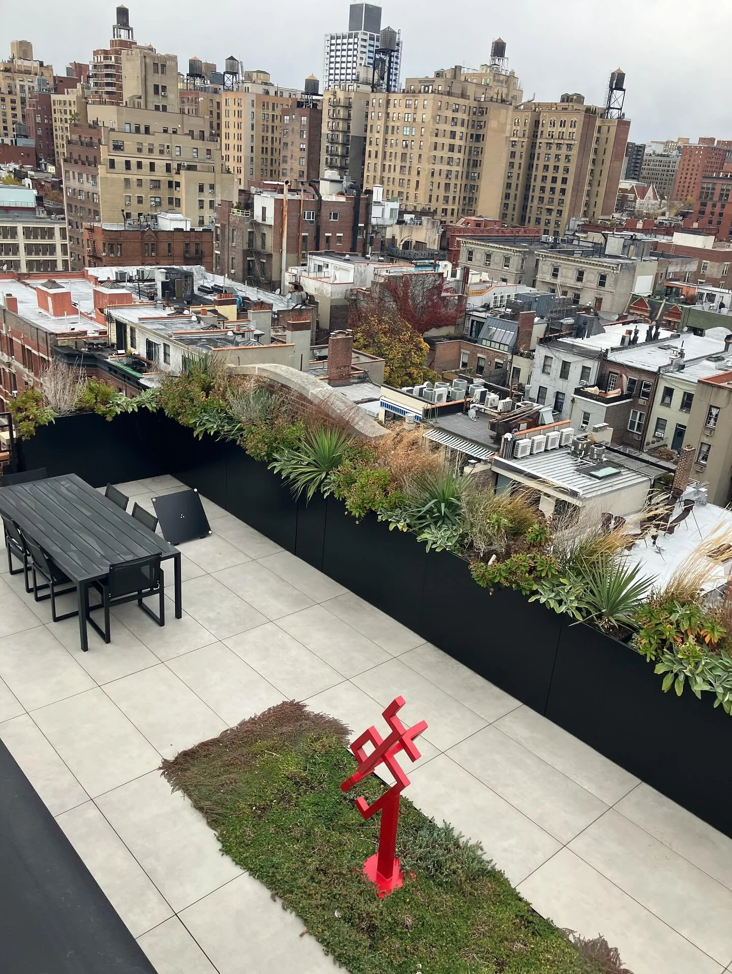 Delighted to see how well this new planting has matured since we installed in April of this year! Everything here is drought tolerant. With the irrigation system winterized yesterday, we are hoping for rain and cold to help these plants make it throu