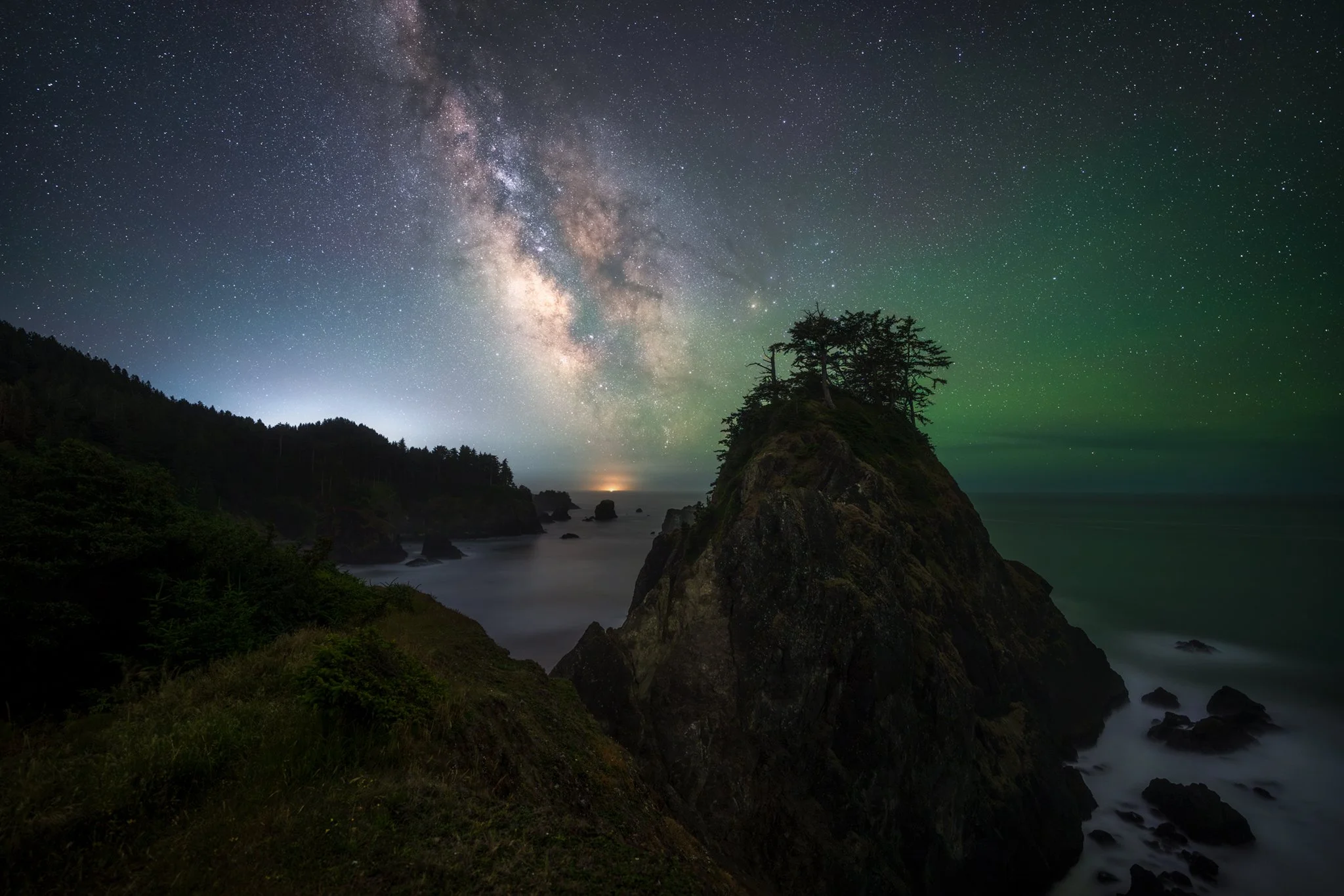 Milky Way over the Southern Oregon Coast - June 2026
